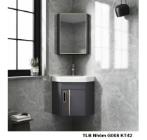 TỦ LAVABO NHÔM G008