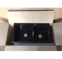 Chậu Rửa 2 Hộc Lệch Đen