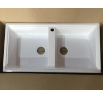 Chậu Rửa Bát 2 Hộc Đá Nhân Tạo