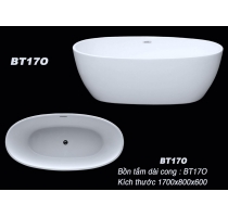 Bồn Tắm Dài Cong BT17O