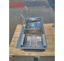 CHẬU ĐÚC 8245 CÂN CÀI DAO  INOX 201