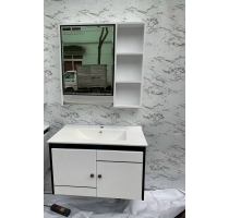 Tủ Lababo 80 Trắng Đen