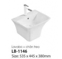 Lavabo liền khối Vuông LB1146