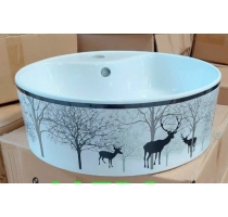 Lavabo Tròn Hưu đen