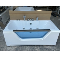 Bồn Tắm Nằm Mặt Kính Có Sen Vòi Và Hệ Thống Massa BT17K