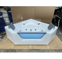 Bồn Tắm Góc Mặt Kính Có Sen Vòi Và Hệ Thống massa