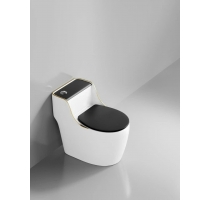 BỒN CẦU KHỐI TRẮNG NẮP ĐEN SR B05