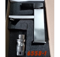 Vòi Lavabo Vuông Nóng Lạnh  Inox 304