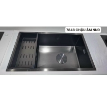 Chậu Đúc 1 Hố 7848 Nano Đen Âm