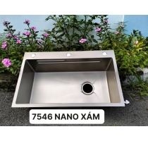 Chậu Đúc 1 Hố 7546 Nano Xám