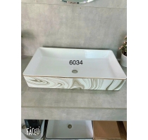ChậuLavabo Đặt Bàn Vân Xám 6034