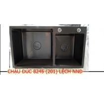 Chậu Đúc 8245L Inox 201 Nano Đen