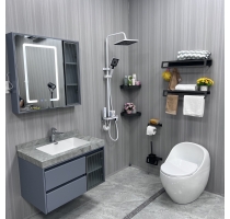 Tủ Lavabo 80 Xám