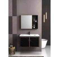 Tủ nhôm  đen  size 80 - 0331