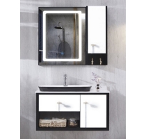 Tủ nhựa pvc gương led  80*47 - 021