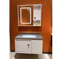 Tủ nhựa pvc gương led  80*47 - 026