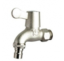 Vòi Hồ Đồng Thau Mạ Niken Răng 27 HD 108A