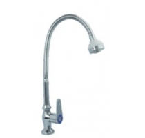 Vòi Chén Lò Xo Đồng Thau Mạ Crome 