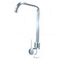 Vòi Chén Nóng Lạnh Inox 304 Bóng Gương KV 9713