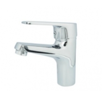 Vòi Lavabo Nóng Lạnh Đồng Thau Mạ Crome KV 9605