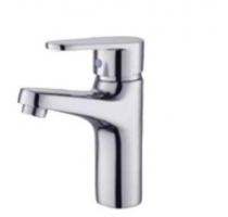 Vòi Lavabo Nóng Lạnh Đồng Thau Inox 304 Bóng