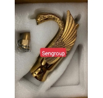 Vòi Lavabo Nóng Lạnh Mạ Vàng