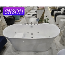 BỒN TẮM MASSAGE CÓ VÒI 1600X760X650CM