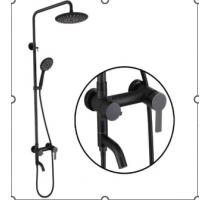 Sen Tròn Lệch Đen NL -122